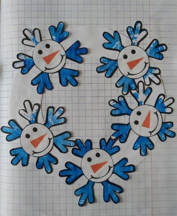 L'allée des desserts: Bonhommes de neige aux flocons d'avoine