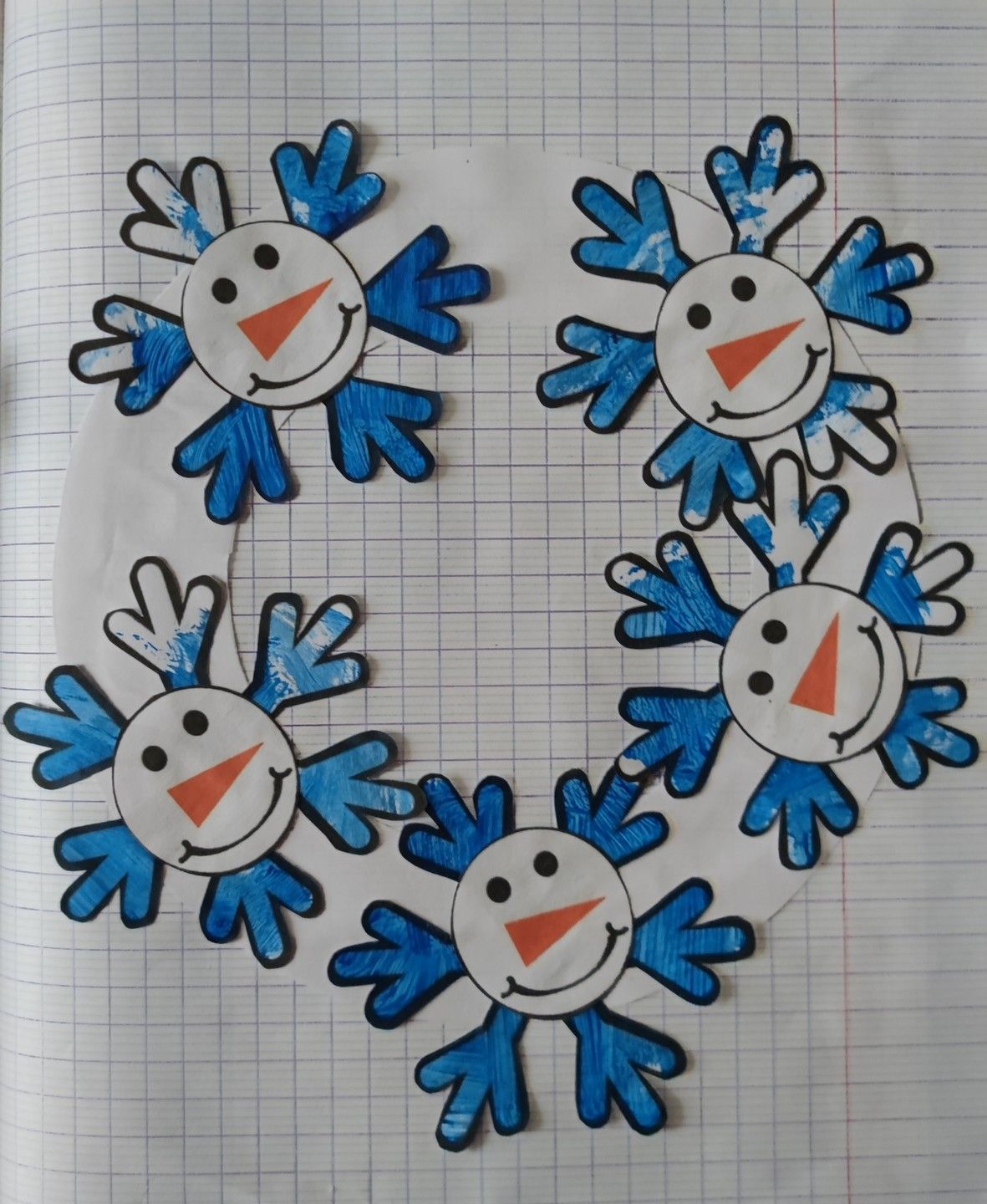 Couronne Flocons De Neige